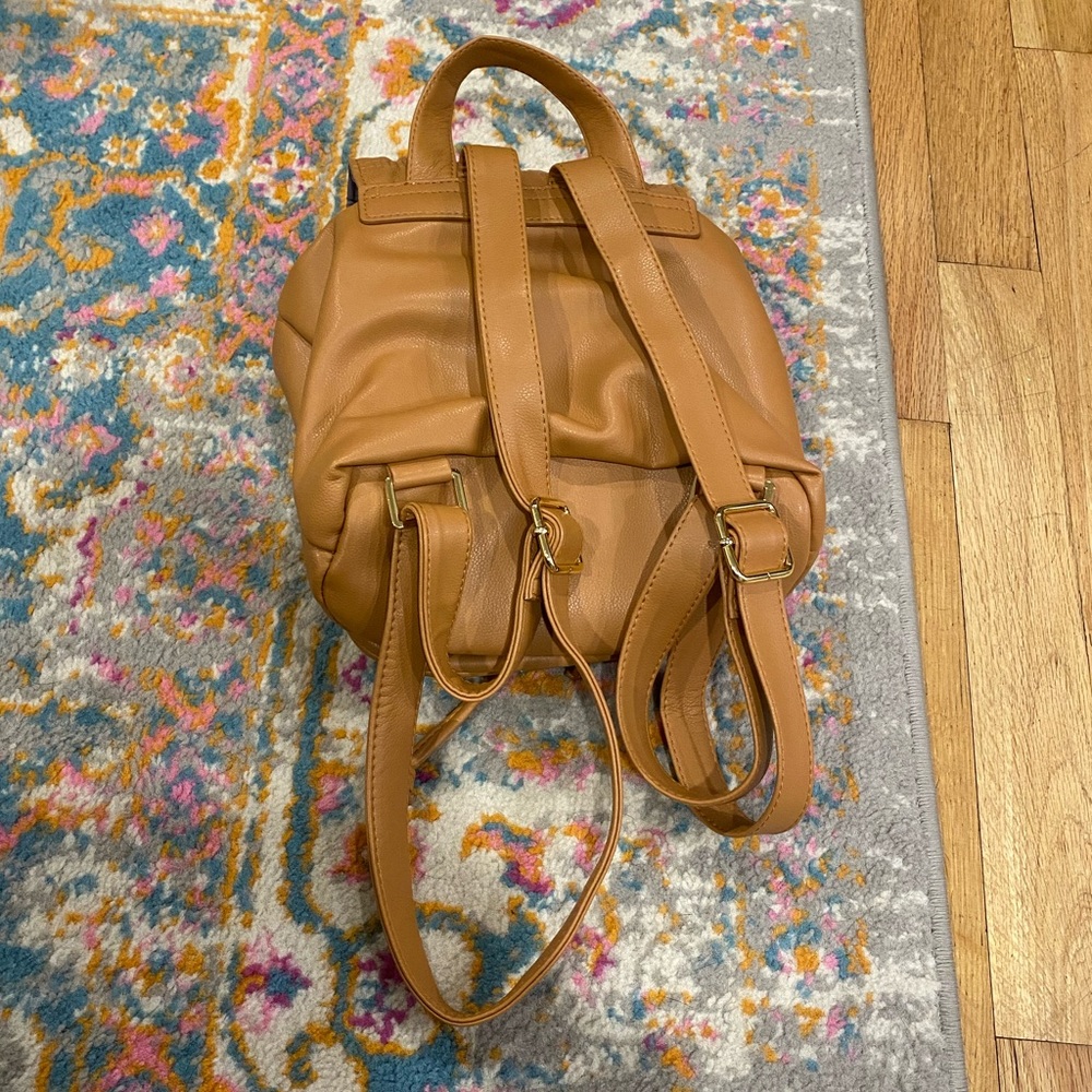 Wild Fable Mini Flap Backpack Tan - Picture 8 of 9